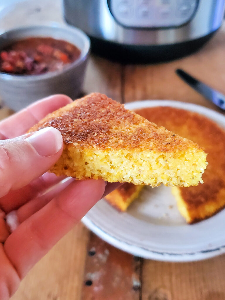 Slice of Corn Bread
