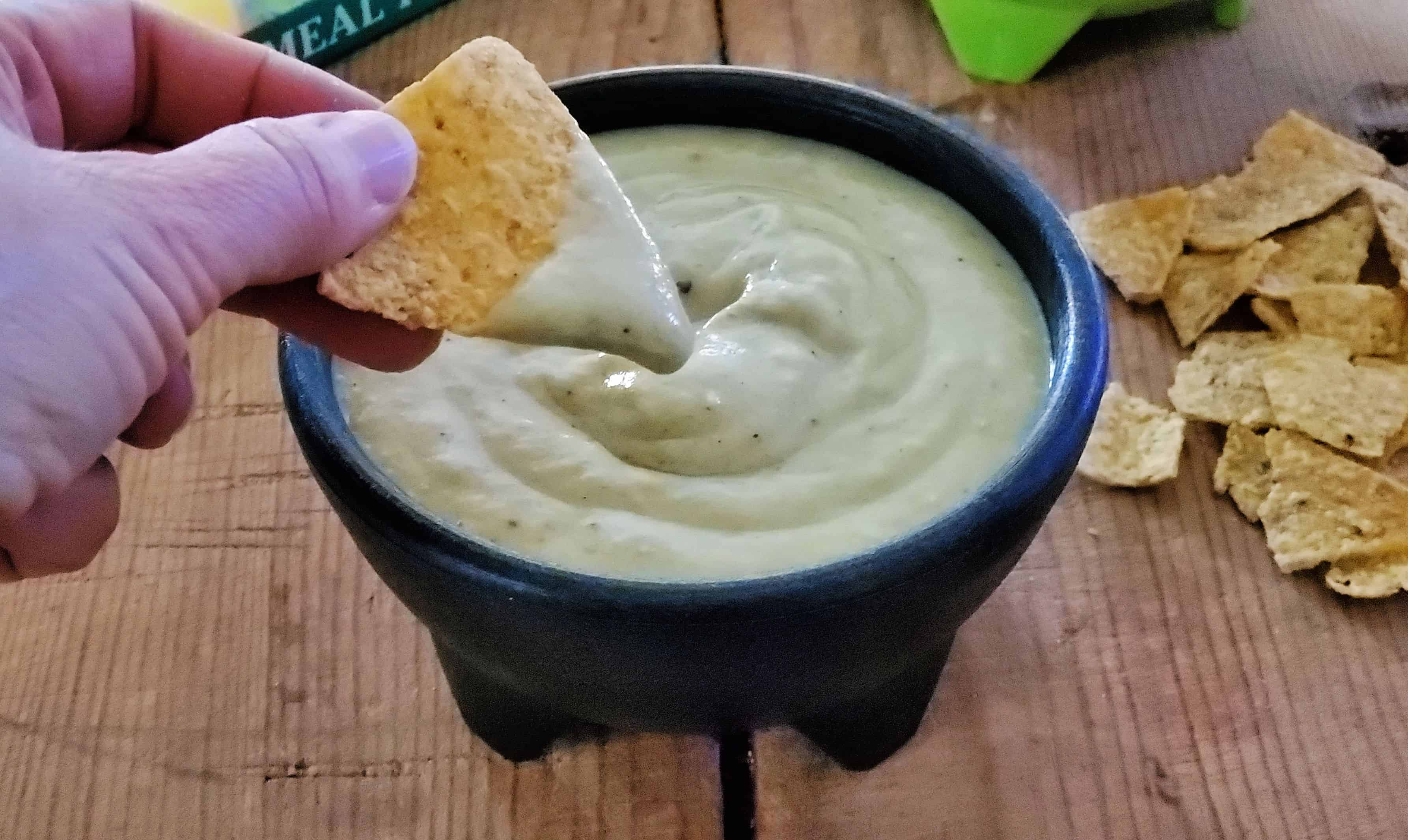 chip and vegan dip
