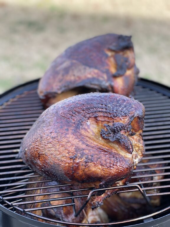 Smoked turkeys