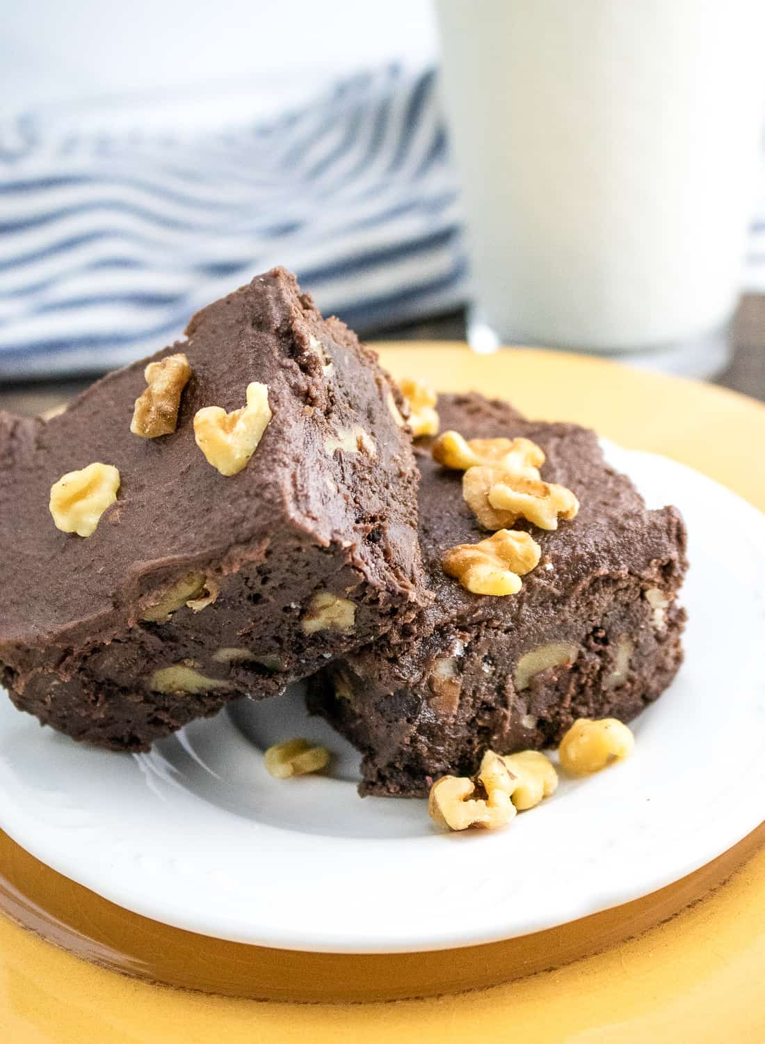 Walnut Brownie Recipe - Southern Kissed