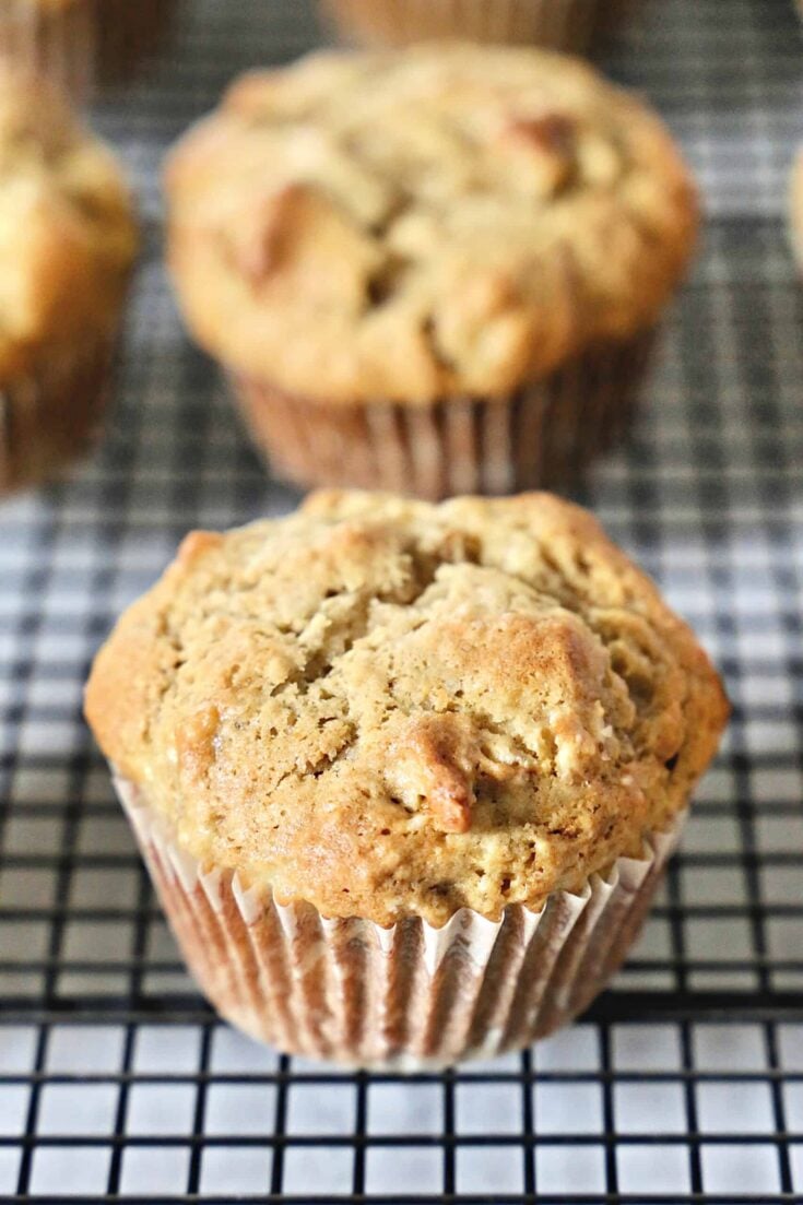 Homemade Banana Nut Muffins Recipe