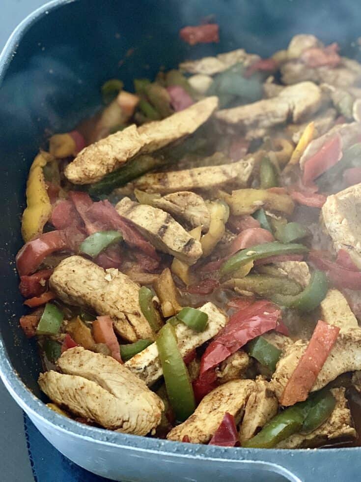 Easy Chicken Fajitas