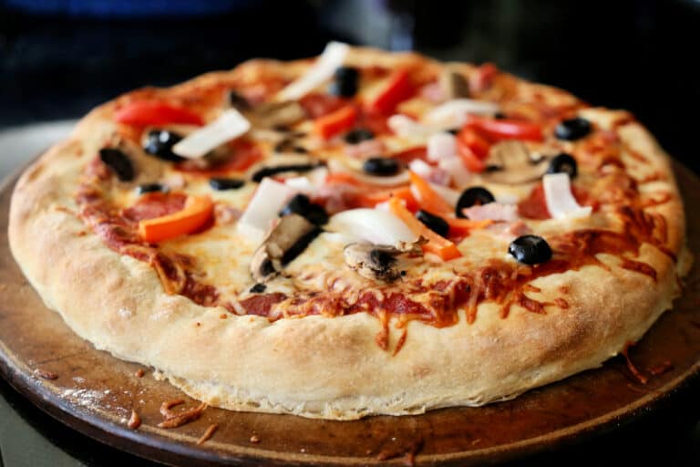 homemade pizza
