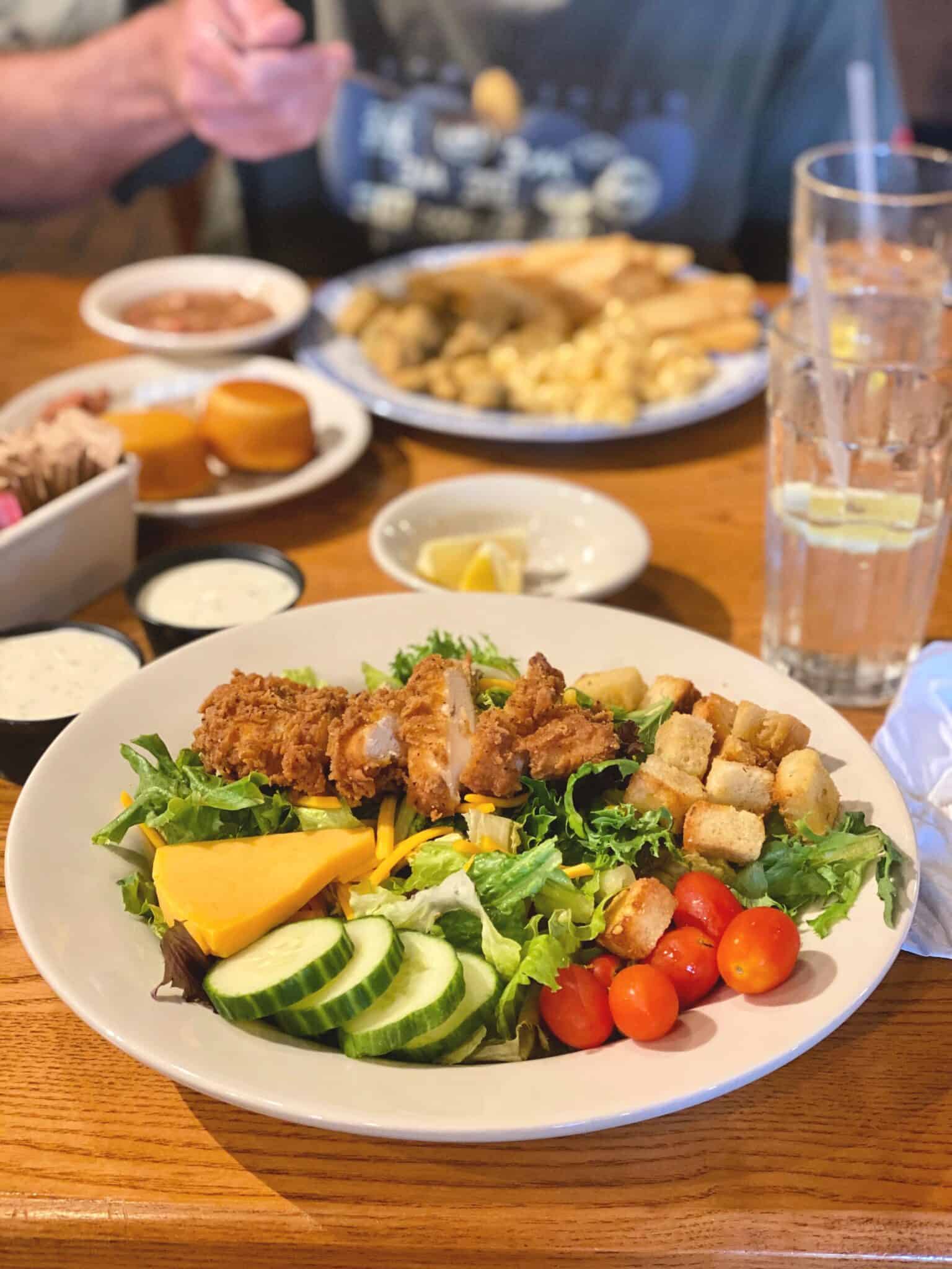 Cracker Barrel Salads On the Menu