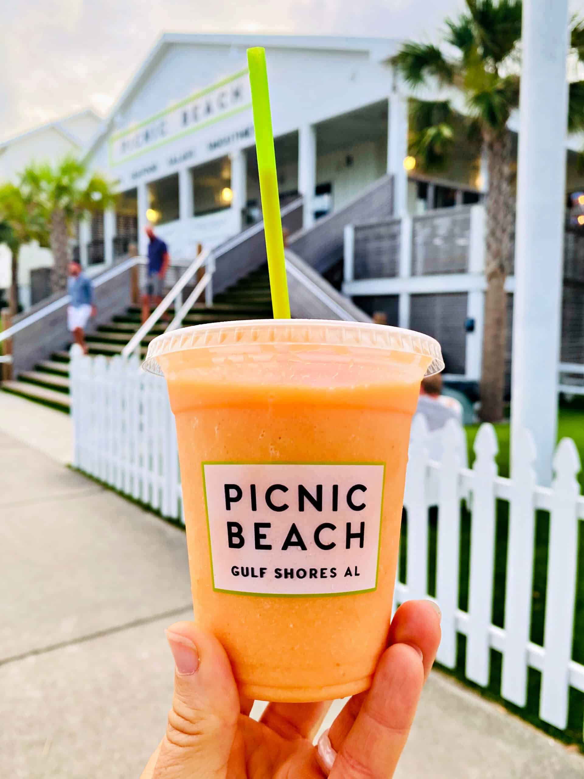 Bama Breeze Smoothie at Picnic Beach
