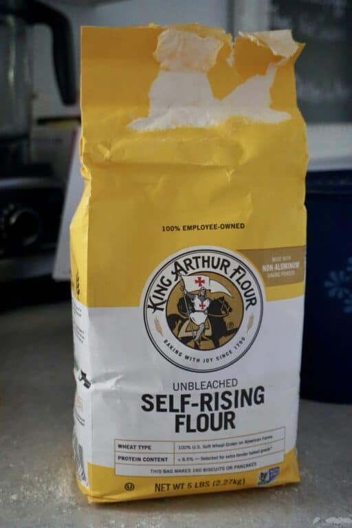 bag of King Arthur self-rising flour