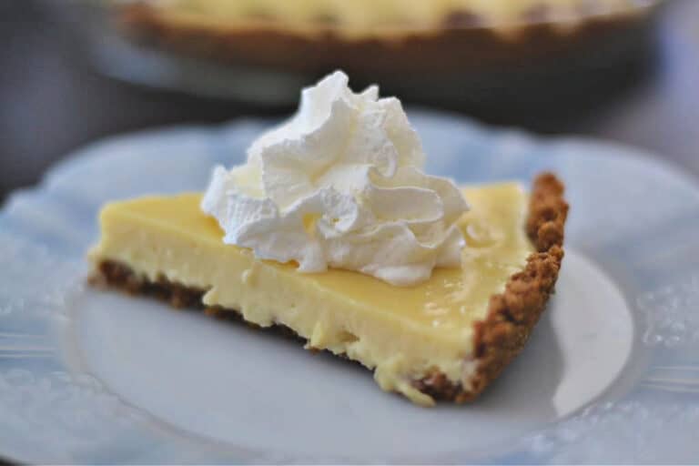 lemon pie with Grape Nuts crust