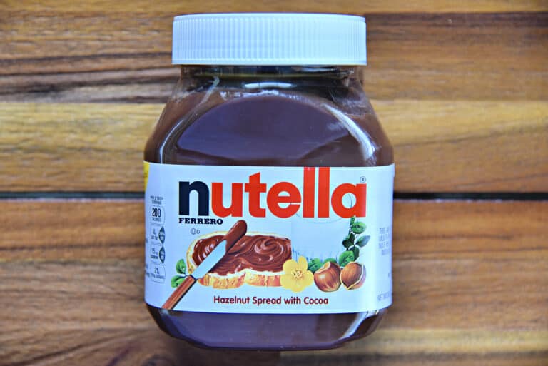 jar of Nutella