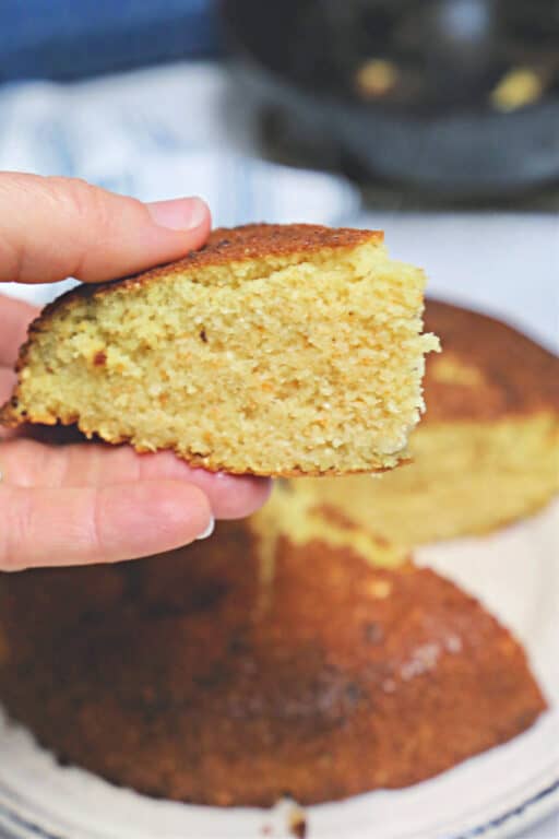 piece of cornbread