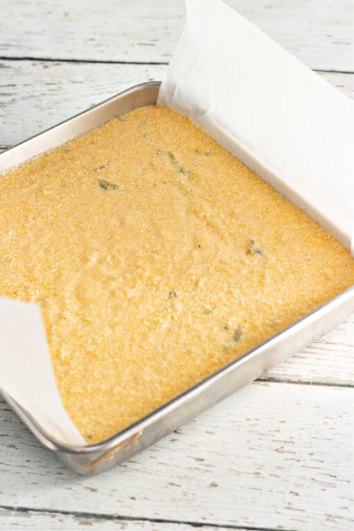 unbaked cornbread