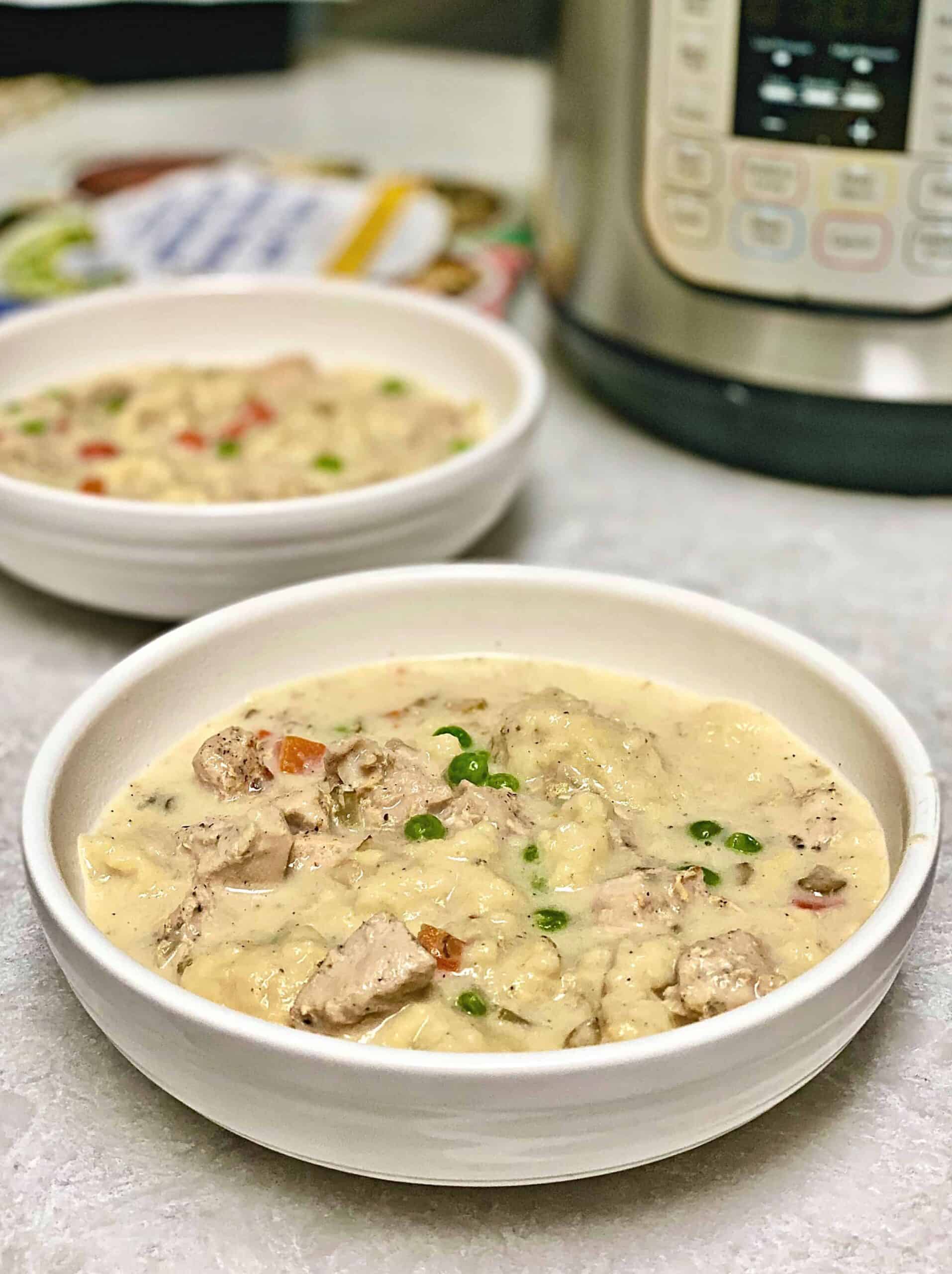 Instant Pot Chicken and Dumplings