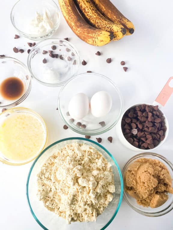 banana muffin ingredients