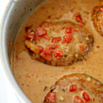 portabella mushrooms in coconut milk