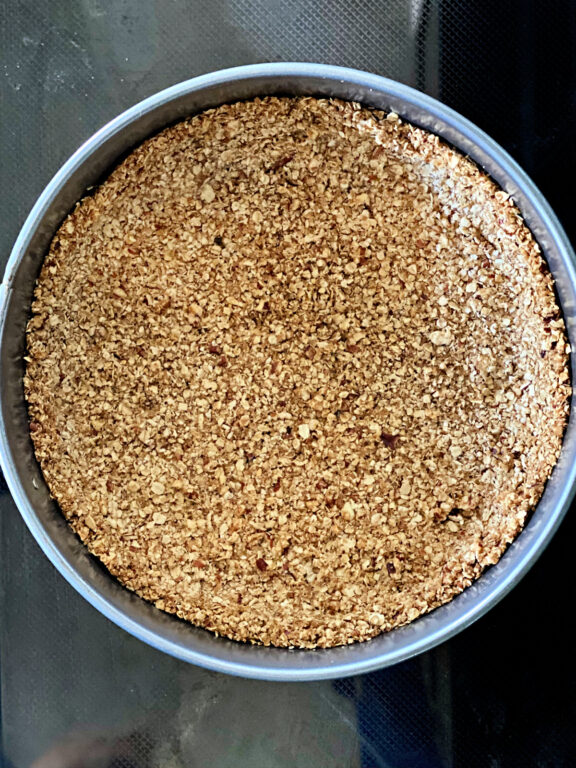 oatmeal cookie crust