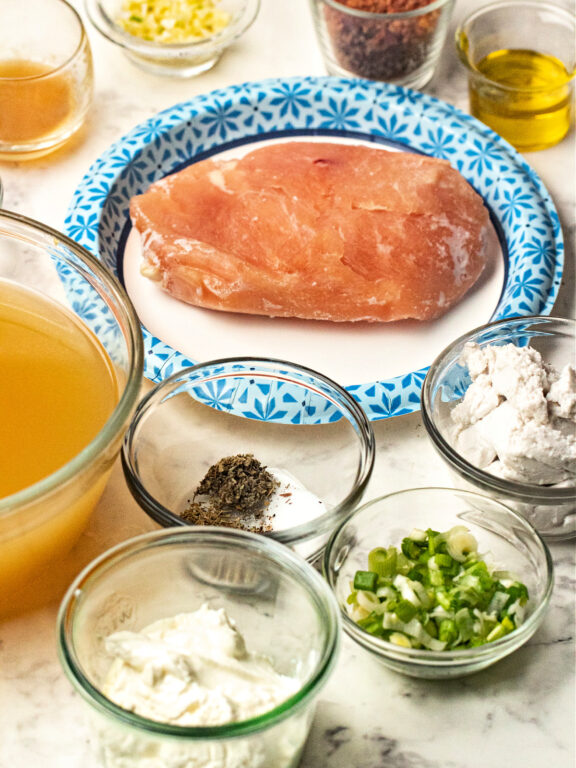 ingredients for making squash soup