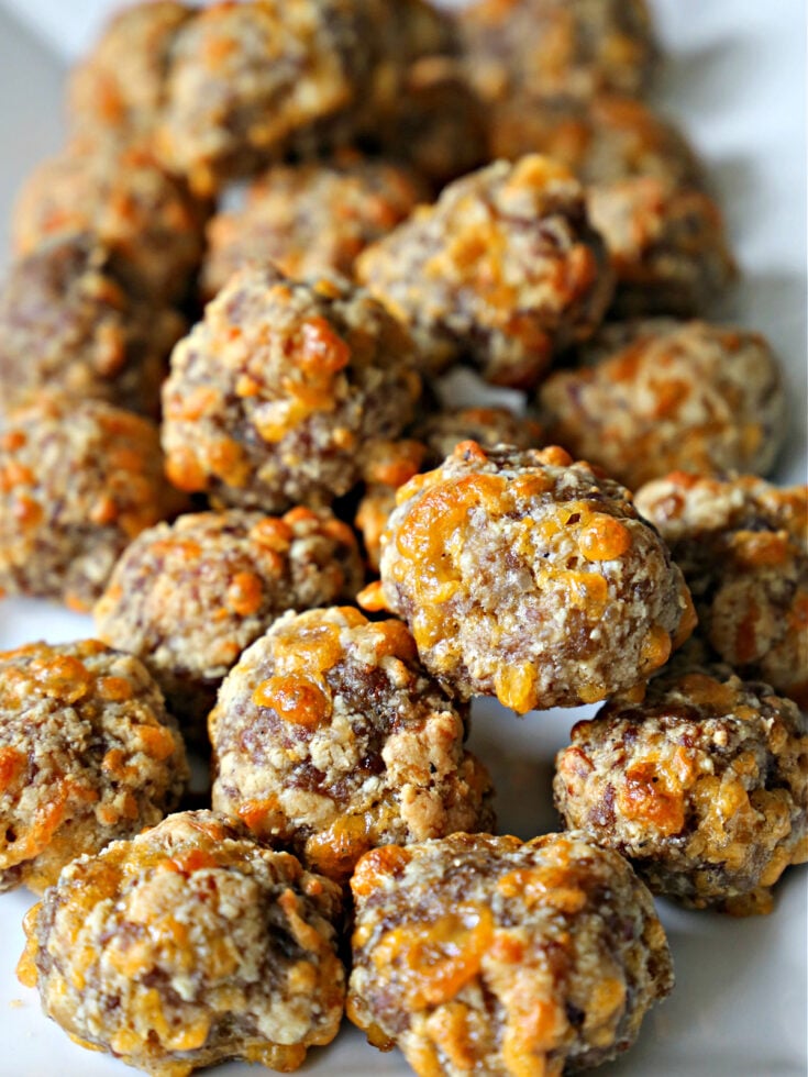 The Best Easy Low Carb Keto Sausage Balls Southern Kissed