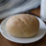 mini whole wheat loaf