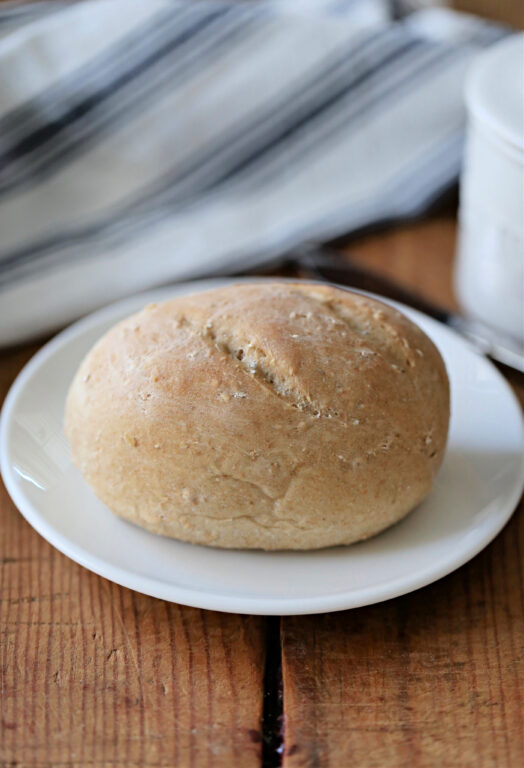 mini whole wheat loaf