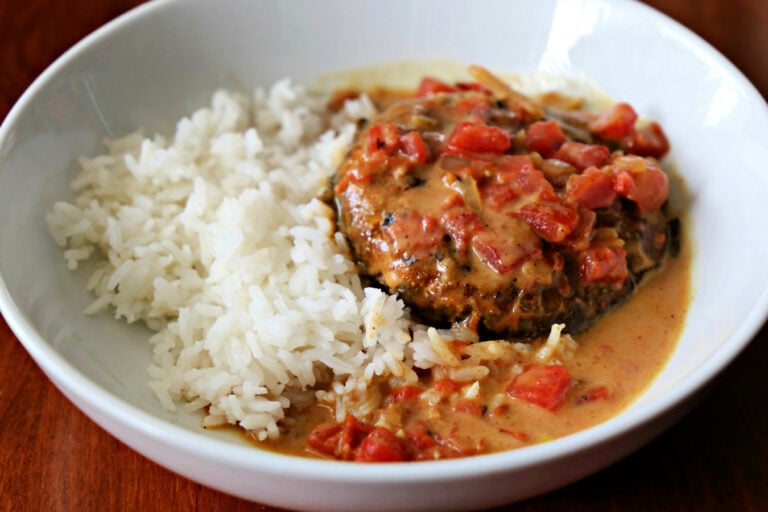 Bowl of Brazilian Portabella and Rice