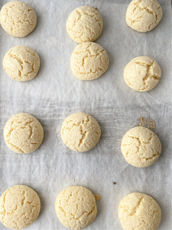 baked sugar cookies