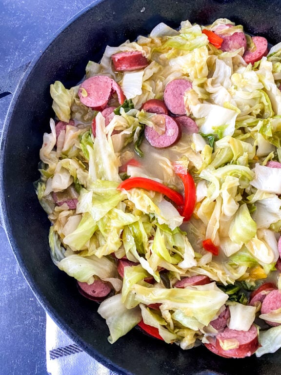 Sausage and Cabbage Skillet