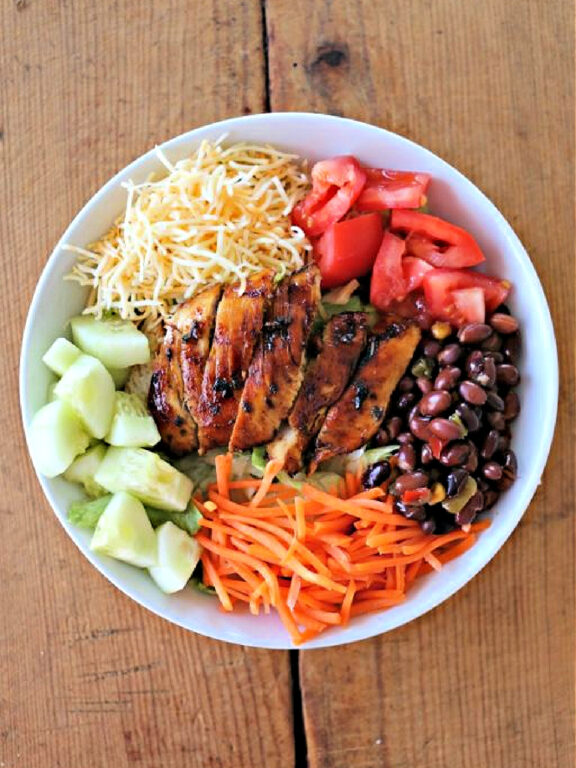 caribbean chicken salad