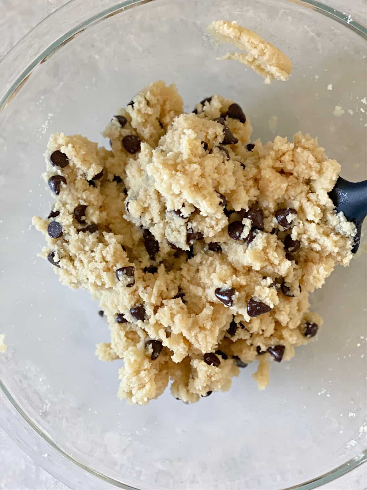 Almond flour cookie dough.