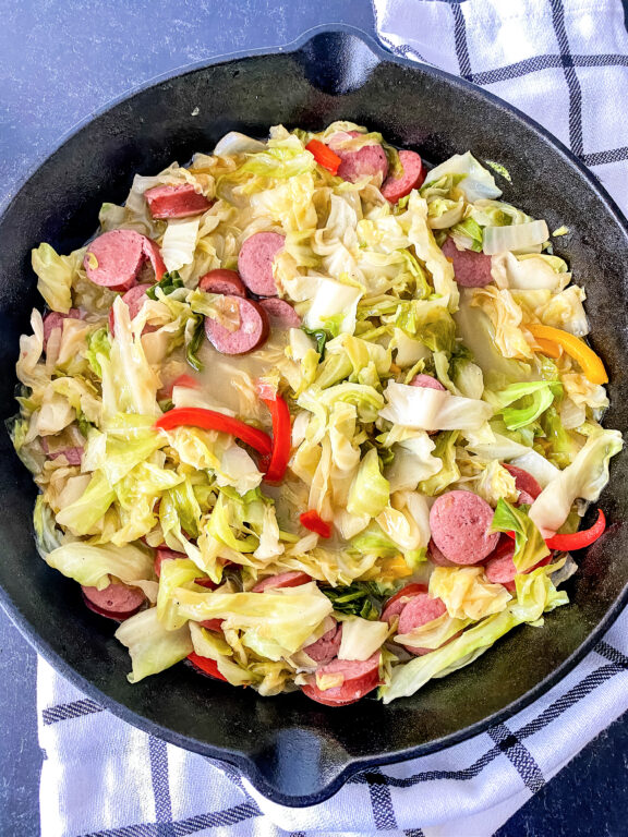 Sausage and Cabbage skillet