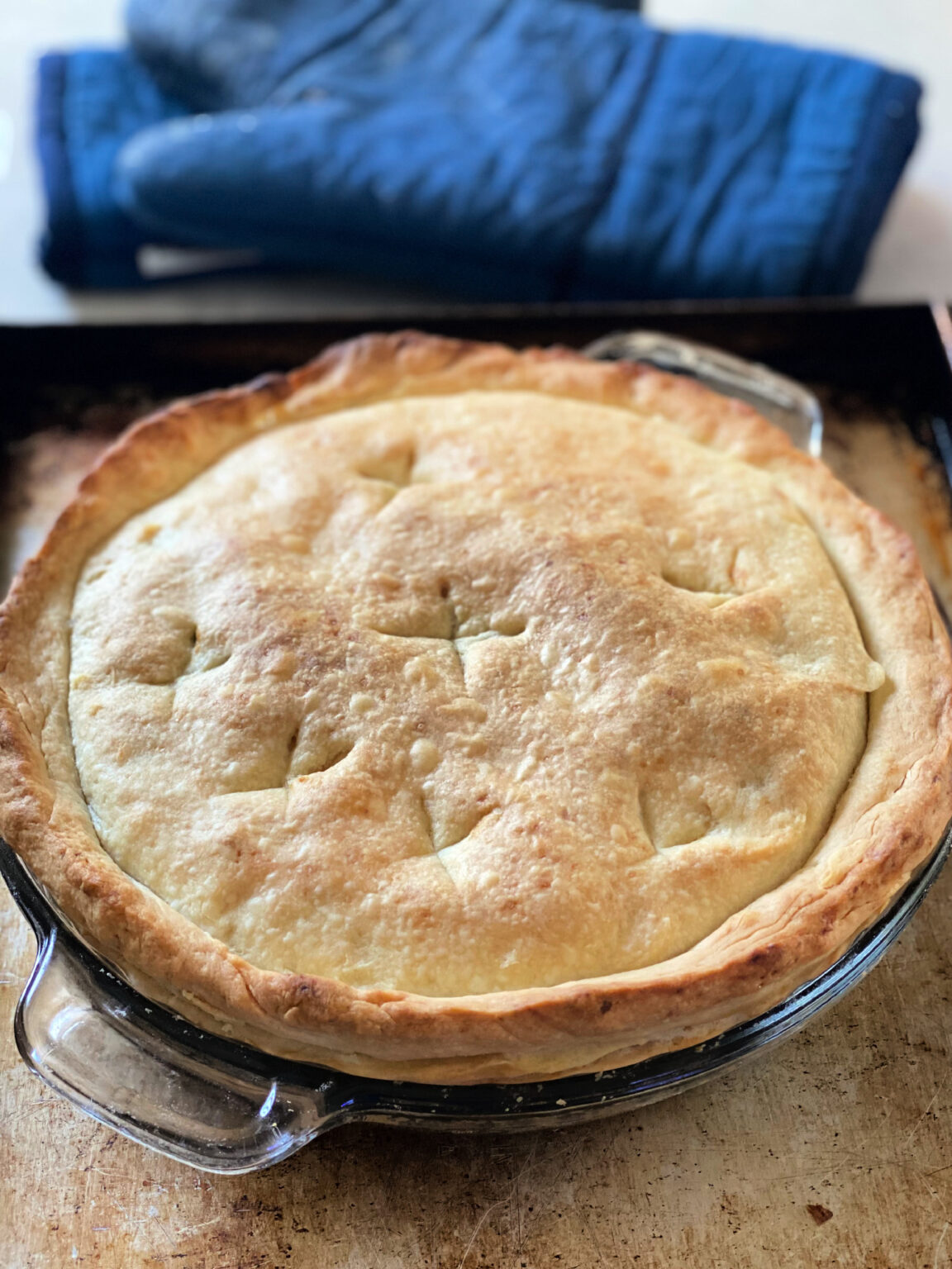 Chicken Pot Pie With Homemade Crust