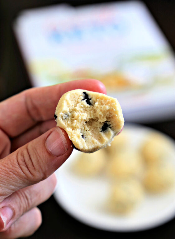 Pork Egg Roll in a Bowl low carb cookie dough ball