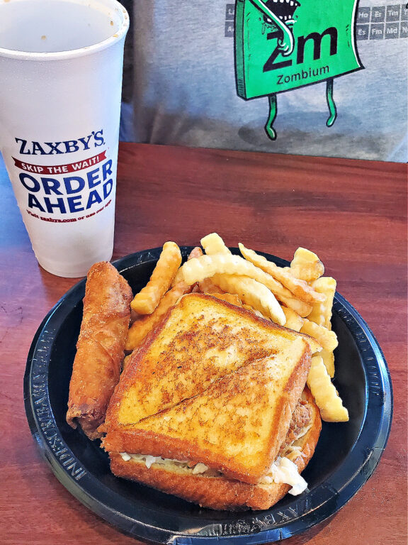 Zaxby's Zensation Sandwich Meal Zaxby's Zensation meal