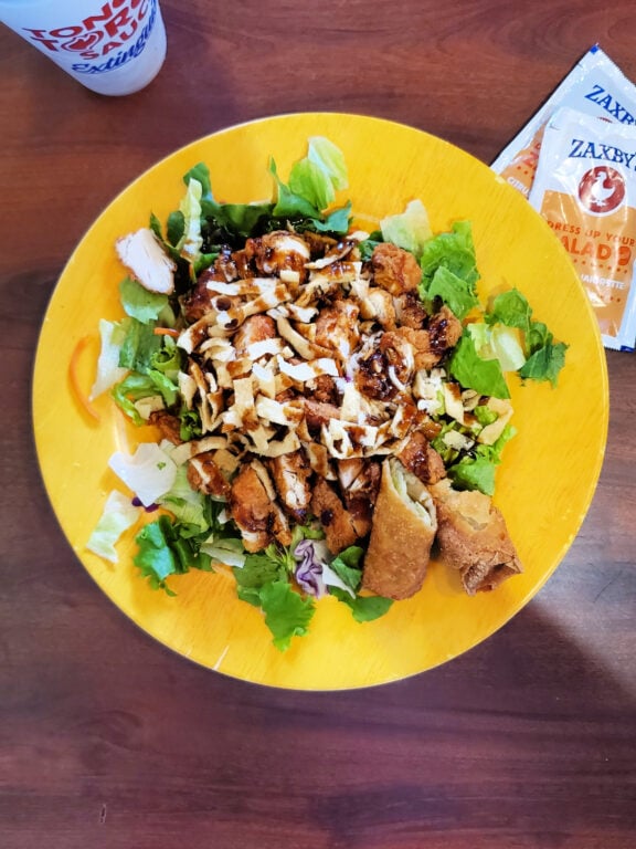 Zaxby's Zensation Zalad Zaxby's Zensation salad