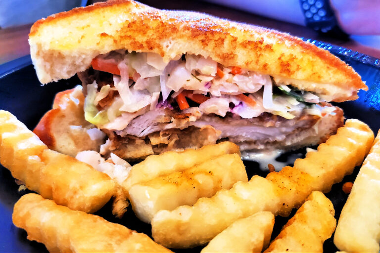 Zaxby's Zensation sandwich Zaxby's Zensation sandwich and fries