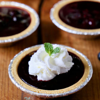 Mini Blueberry Pies