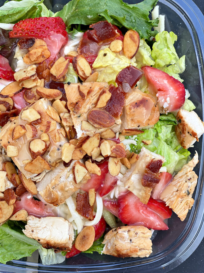 Wendy's Southwest Avocado Chicken Salad Southern Kissed