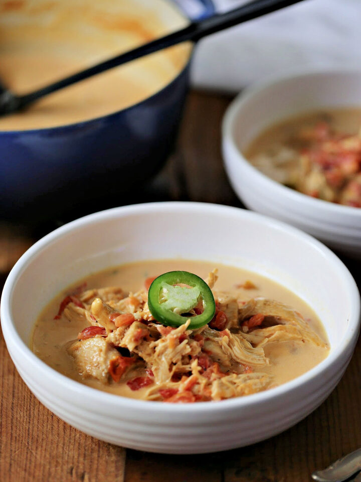 Easy Low Carb Chicken Soup - Southern Kissed