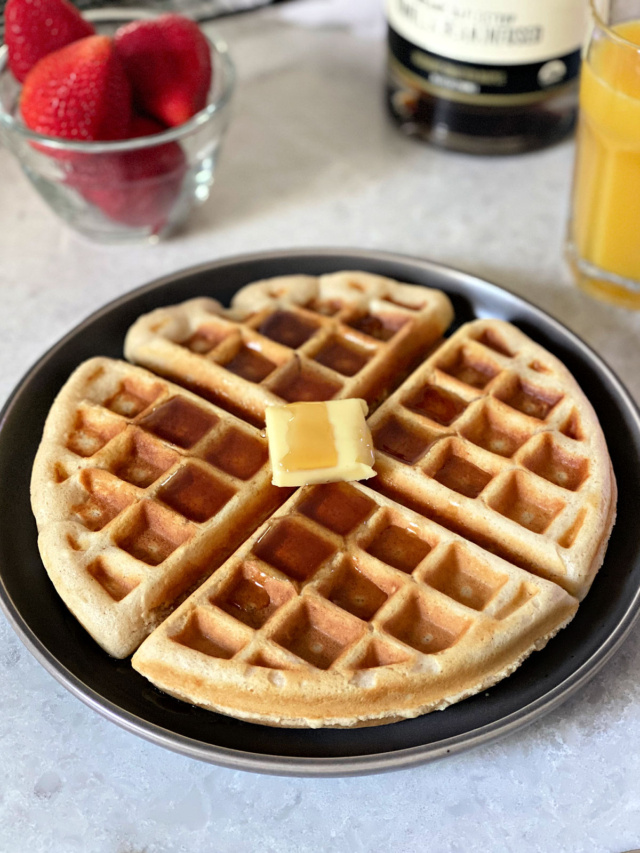 Homemade Waffles Southern Kissed