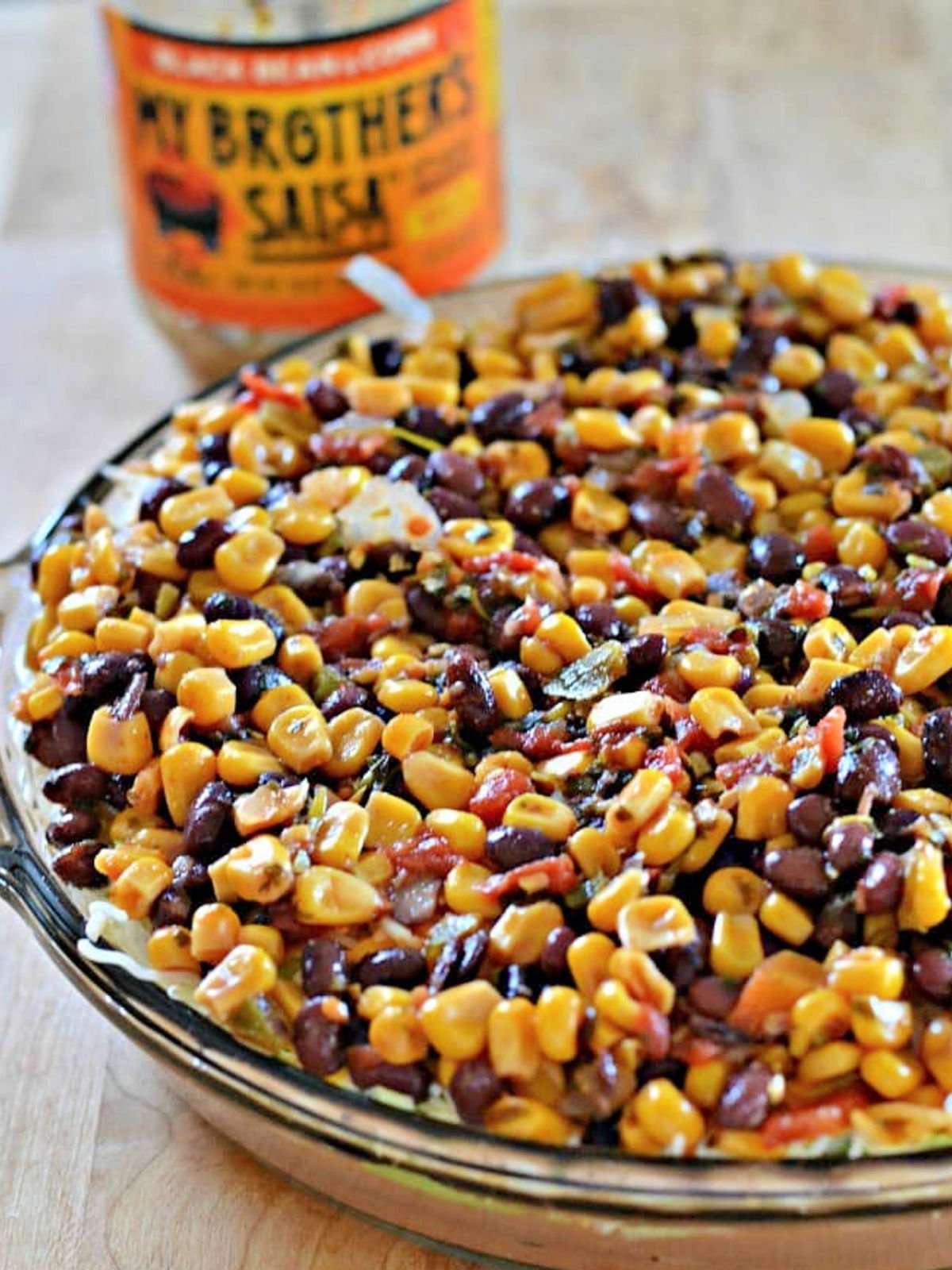 Black Bean and Corn Salsa Dip Southern Kissed