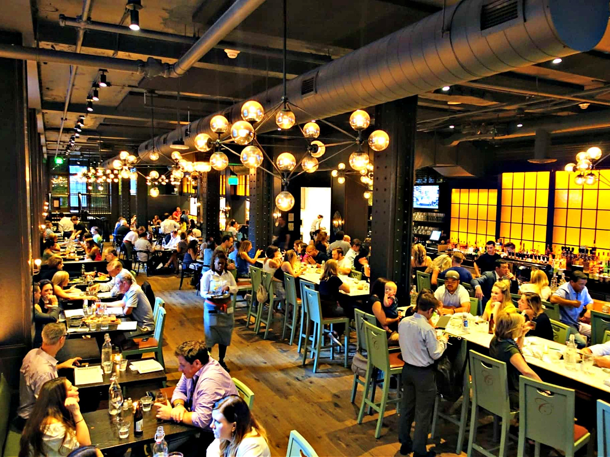 Where To Eat in Pittsburgh The main dining room of the Commoner restaurant in Pittsburgh.