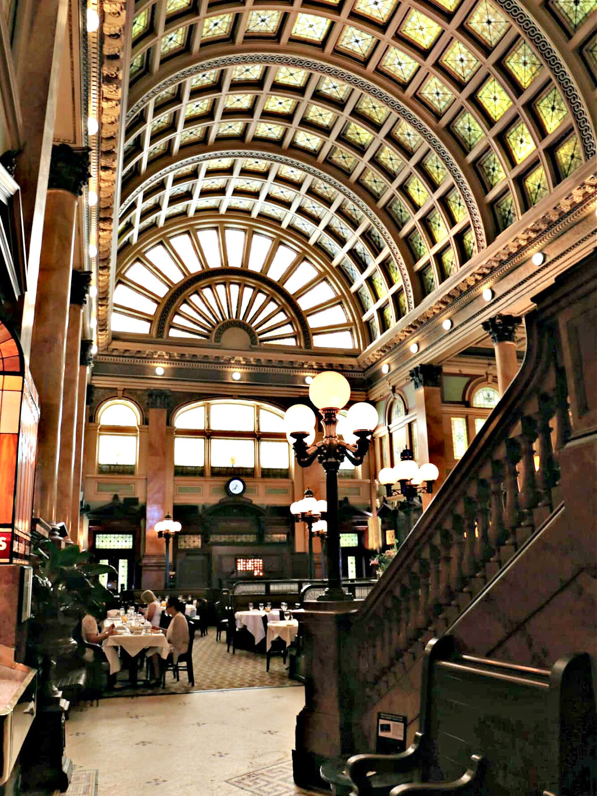 Where To Eat in Pittsburgh Atrium of the Grand Concourse in Pittsburgh.