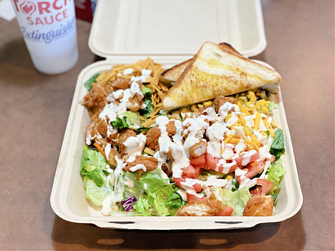 Zaxby's Salad Options that You'll Love! Southern Kissed