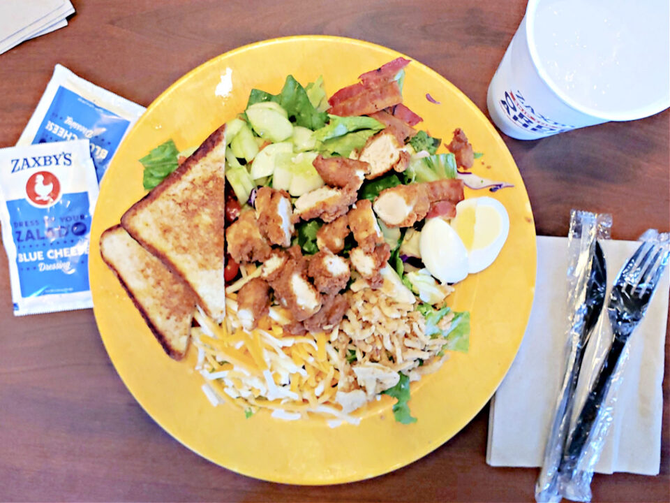 Zaxby's Salad Options that You'll Love! Southern Kissed