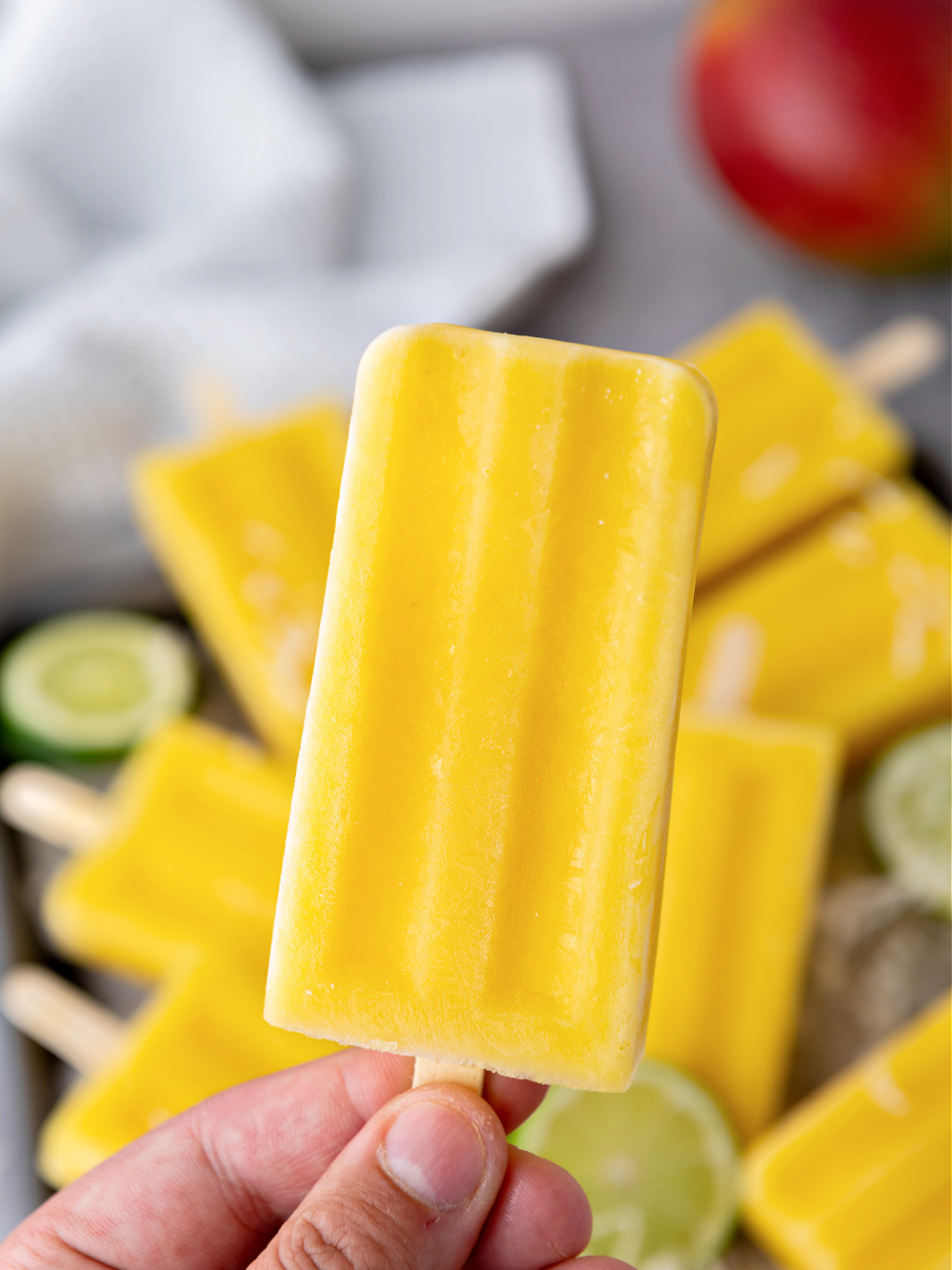 Refreshing Homemade Mango Popsicles Southern Kissed