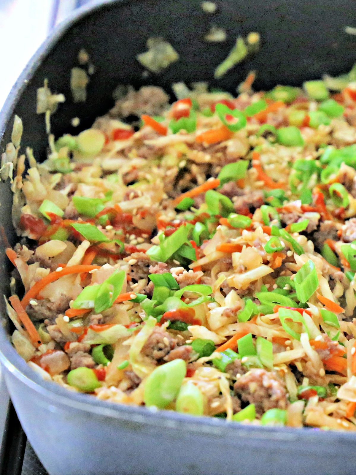 Pork Egg Roll in a Bowl Recipe Southern Kissed
