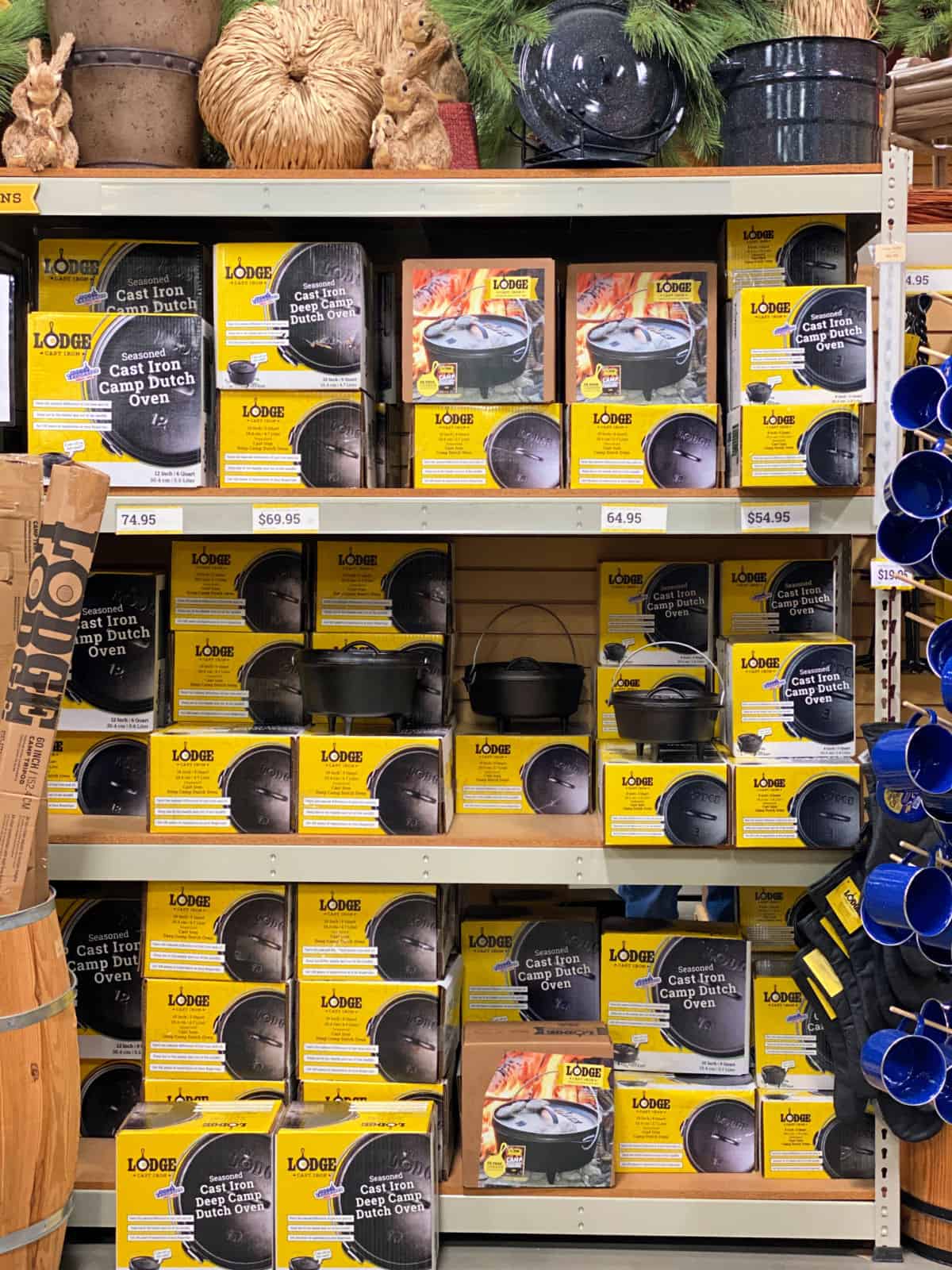 Lodge Cast Iron Factory Store in Tennessee Southern Kissed