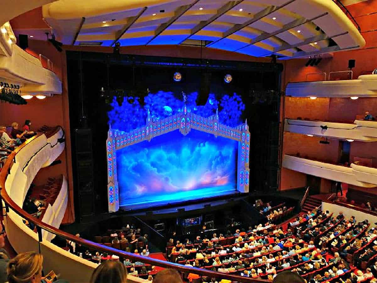 Theater filled with people in Fox Cities, Wisconsin.