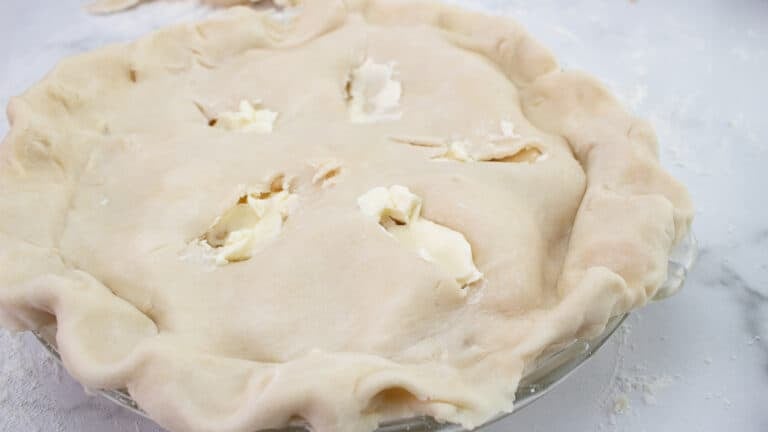homemade apple pie