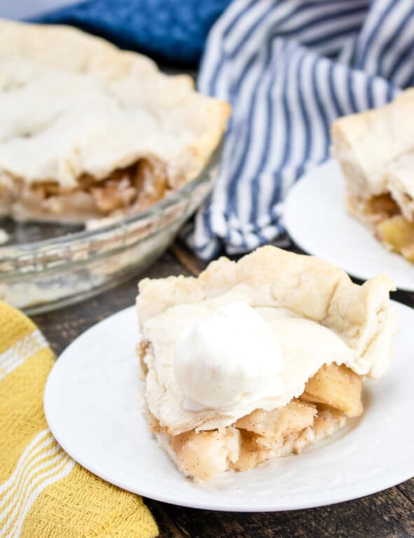 slice of apple pie