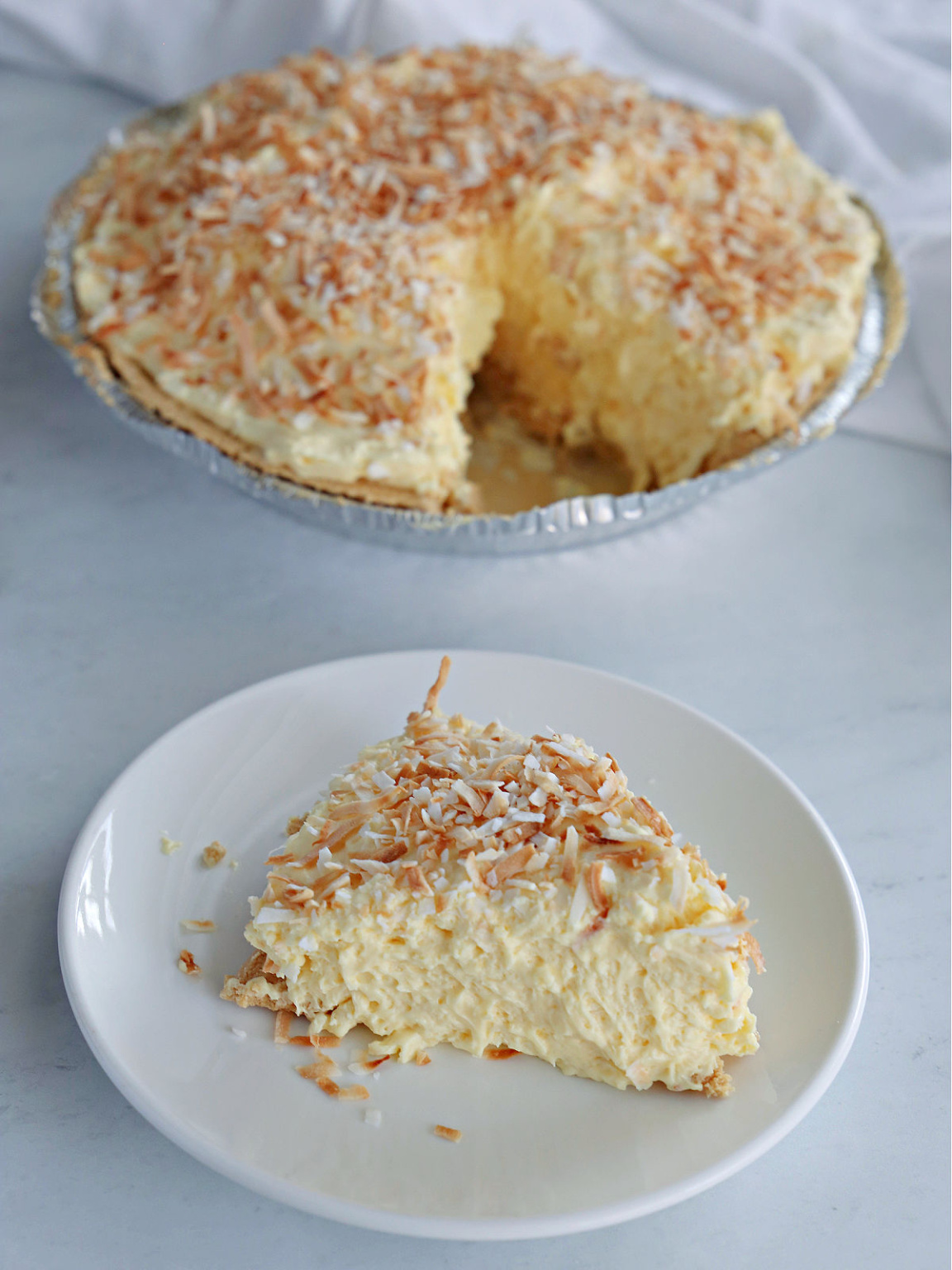 Easy NoBake Coconut Pie Recipe Southern Kissed