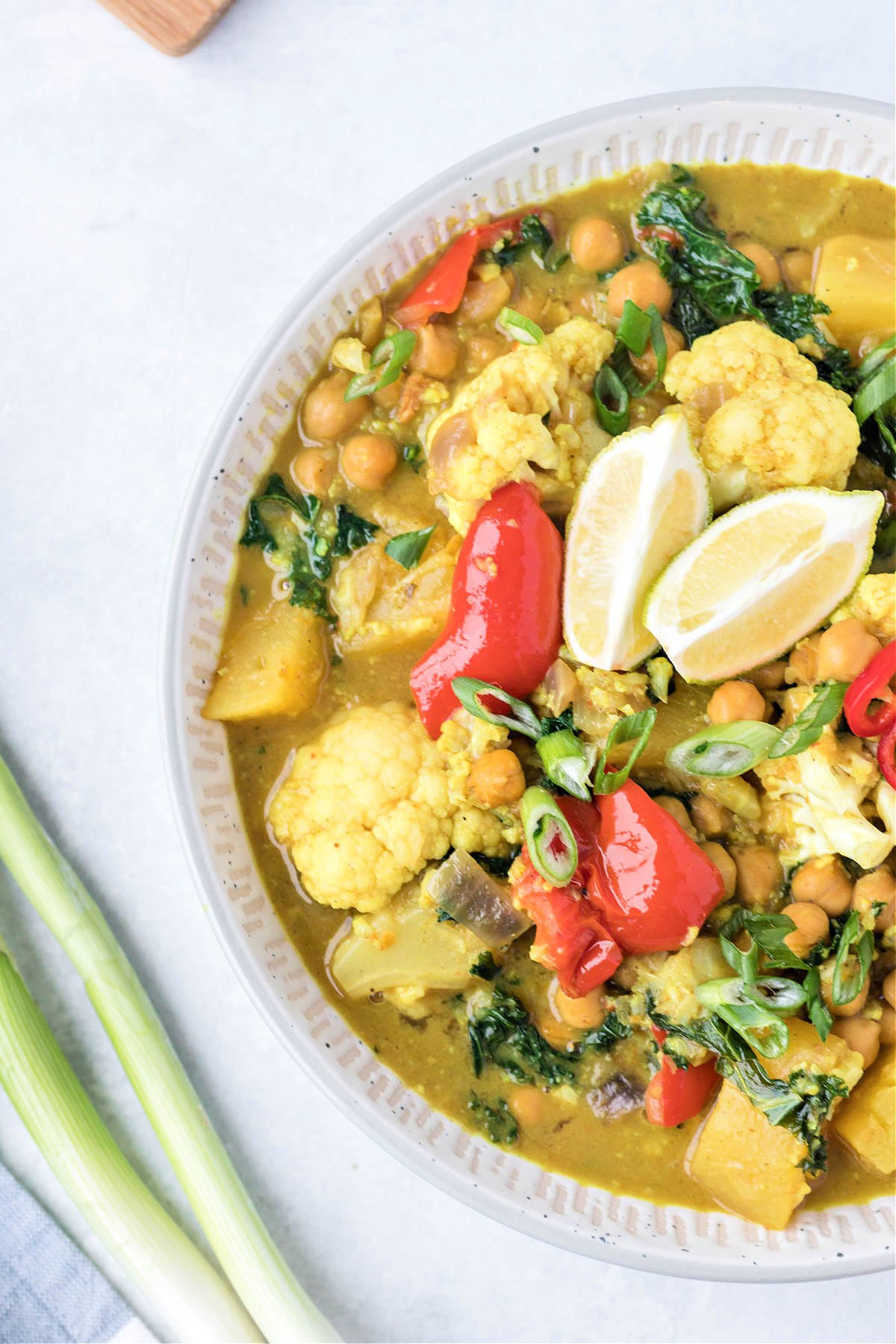 Chickpea Curry with Pineapple Southern Kissed